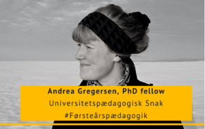 Andrea Gregersen - Førsteårspædagogik